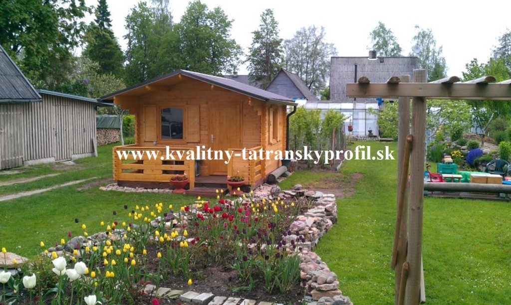 Kvalitný tatranský profil = spoľahlivý záhradný domček